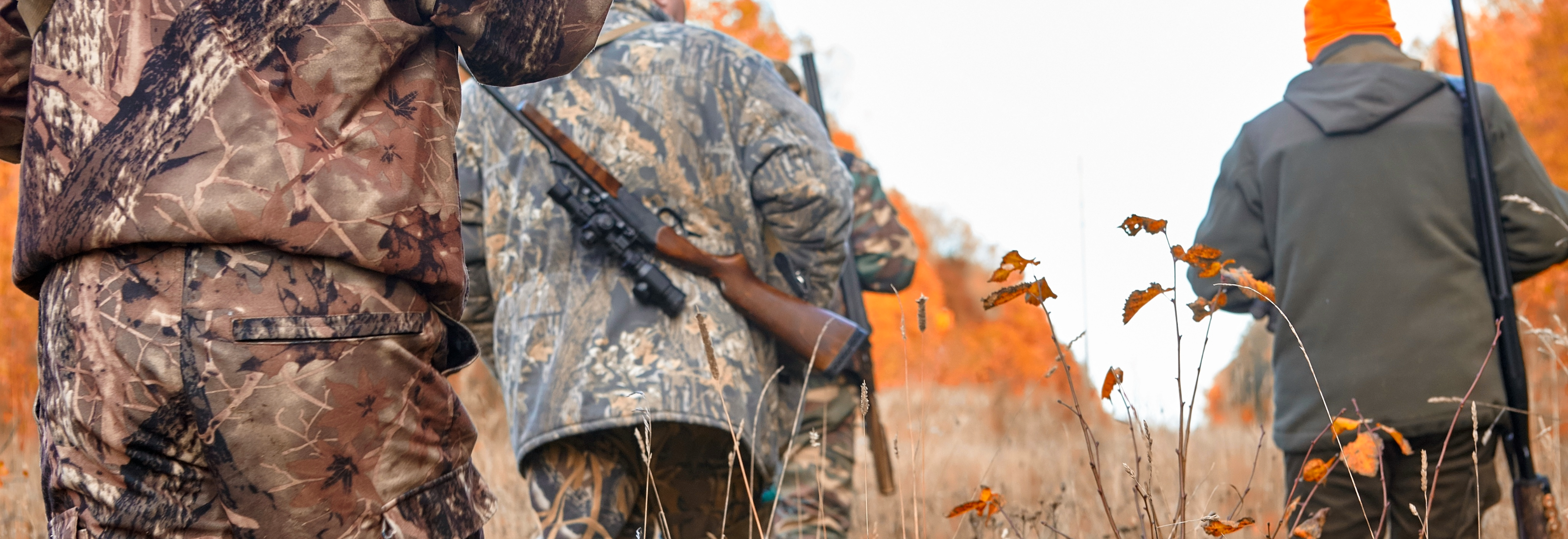 Ørepropper til jakt - jeger på jakt i skogen