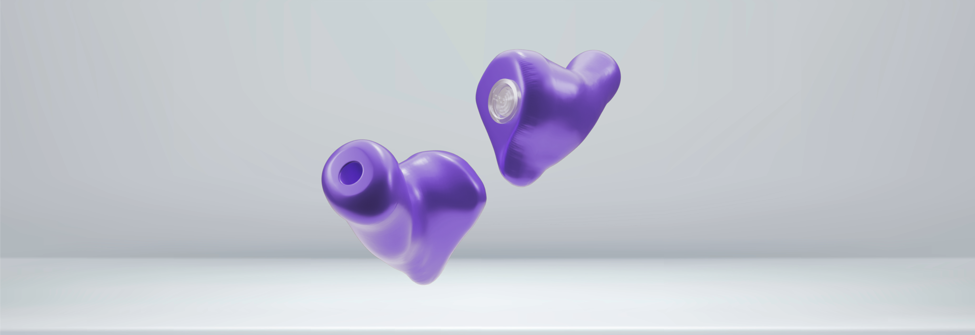 Støyreduserende formstøpte ørepropper